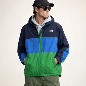 The North Face XXL Colorblock Windbreaker Gorpcore